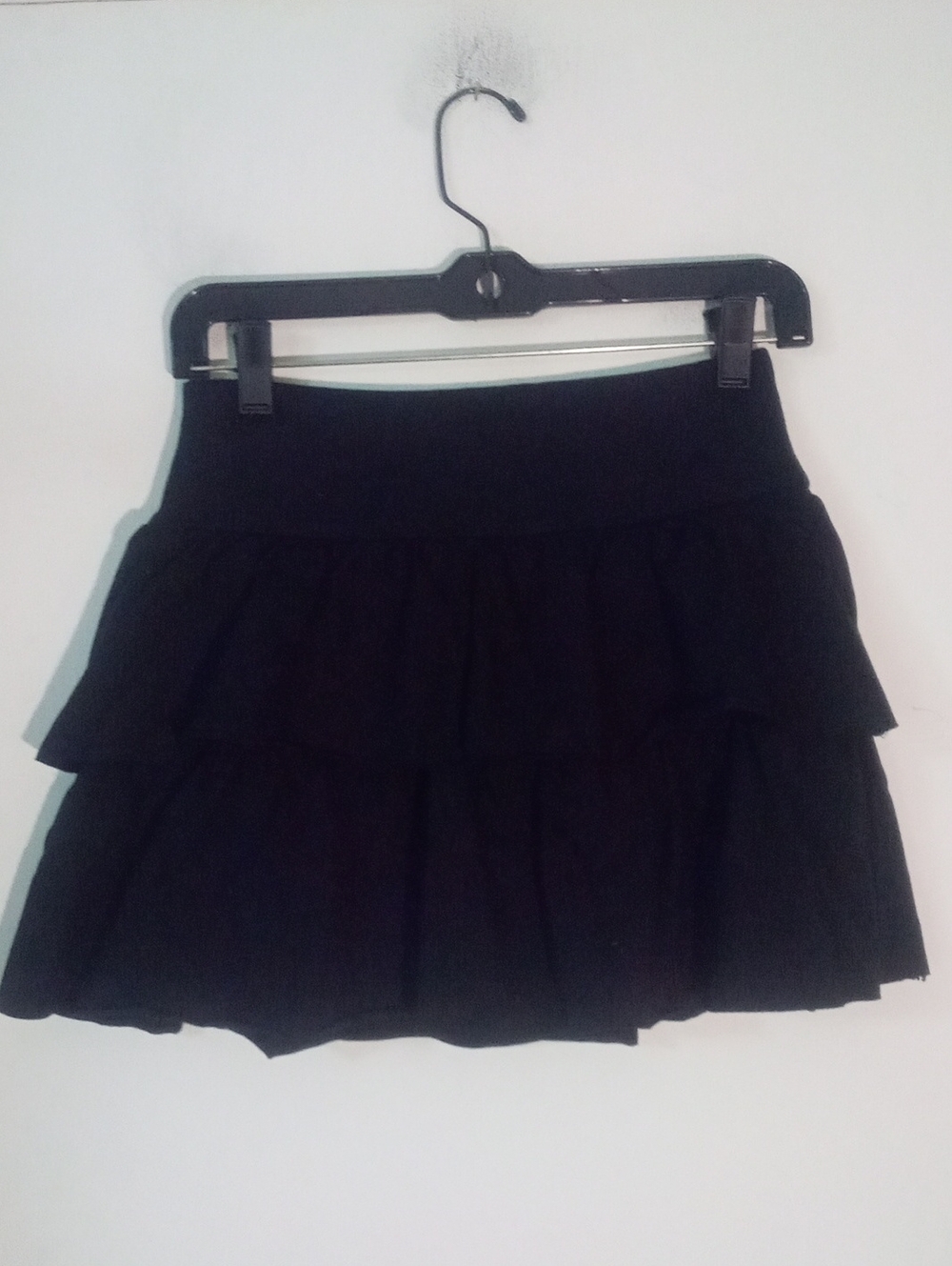 * Wild Fable Black Tiered Mini Skirt Skirt Small New NWOT $22 Cotton